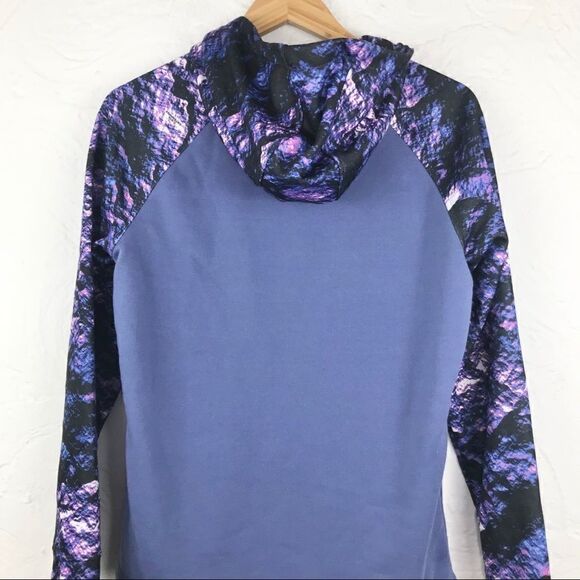 Huntworth Purple Camo Contrast Performance Hoodie NEW - Picture 2 of 13